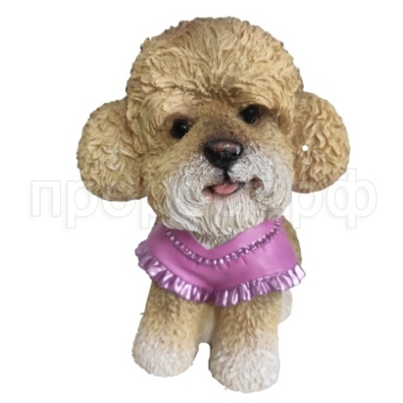 Фигура Копилка Пудель в платье L15,5W13H19  718505/SK213