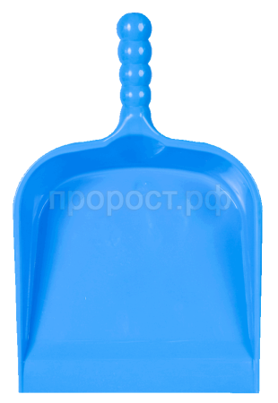 Совок с резной ручкой голубой 12002 Совок с резной ручкой голубой 12002