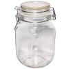 Банка стеклянная 950мл БУГЕЛЬНЫЙ ЗАМОК с крышкой /120шт/ОП Банка стеклянная 950мл БУГЕЛЬНЫЙ ЗАМОК с крышкой /120шт/ОП