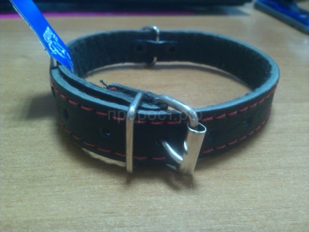 Ошейник кожа 20мм 1слойный Н/У 38-40см/40564 Ошейник кожа 20мм 1слойный Н/У 38-40см/40564